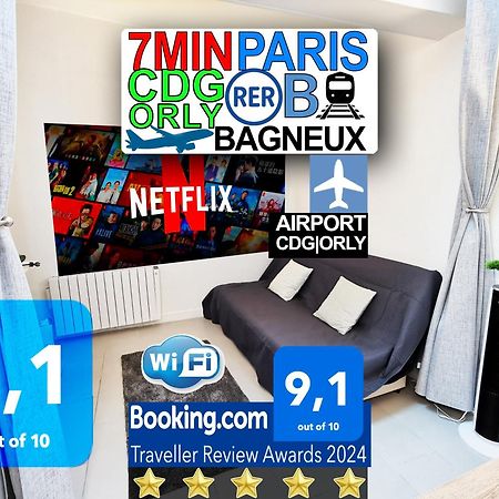 Bagneux Paris Rer B Confort Netflix Кашан Екстериор снимка